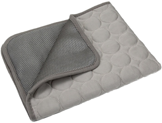 반려동물 바디보 여름 쿨 매트, 그레이, 1개