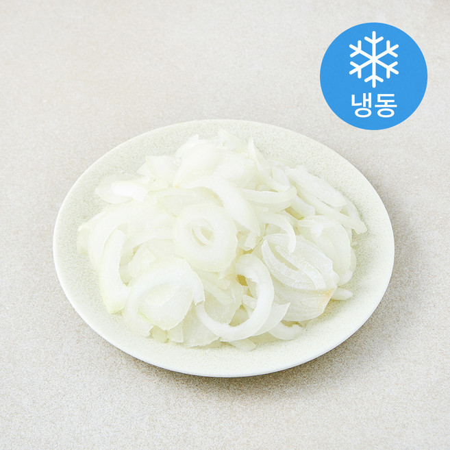 맛템 국내산 슬라이스 양파 (냉동), 1개, 500g