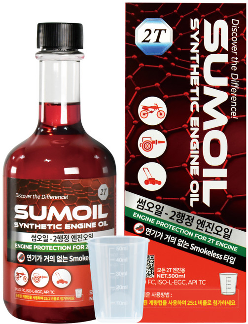썸오일 2행정 엔진오일, 1개, 가솔린/휘발유