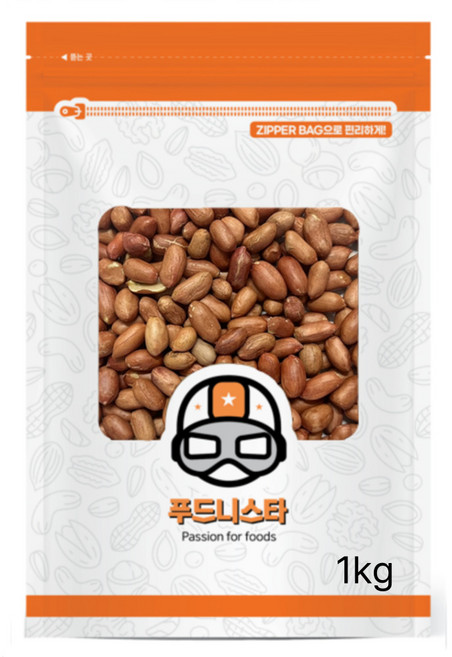 푸드니스타 볶음땅콩, 1kg, 1개