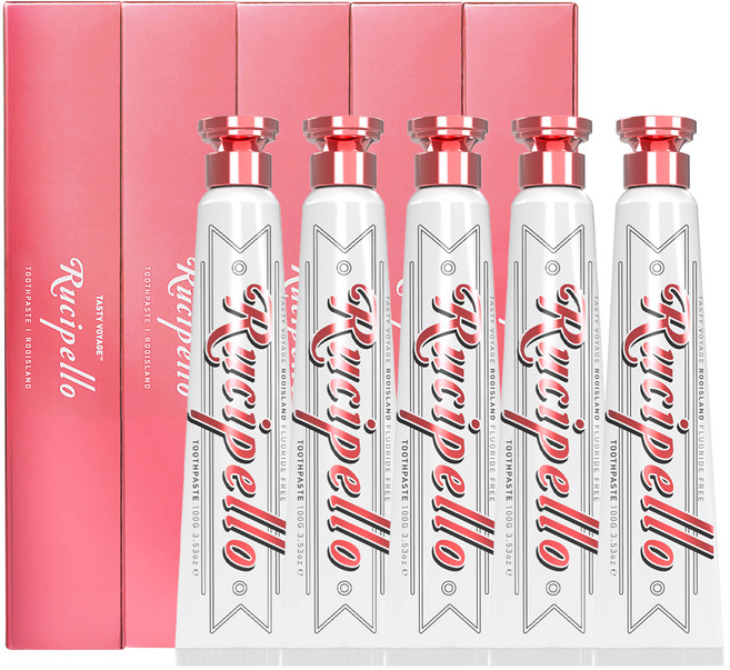 루치펠로 루이스랜드 치약, 100g, 5개