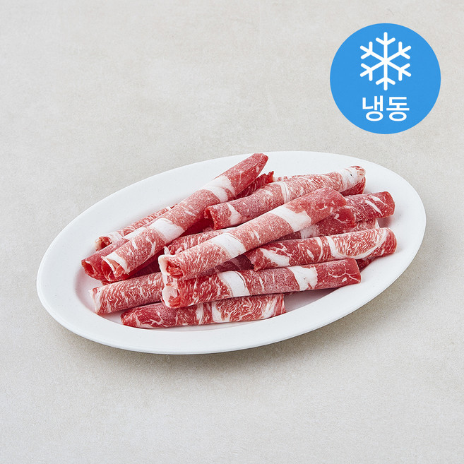 1+등급 한우 정육 샤브샤브용 (냉동), 1개, 300g