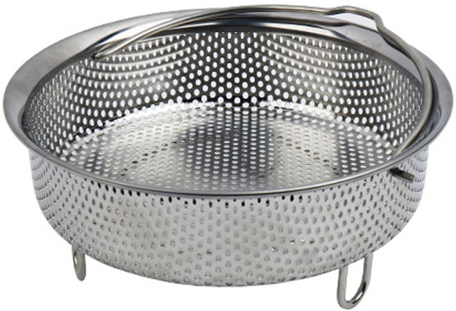 2deco 迷你不鏽鋼蒸鍋架, 15cm, 1個