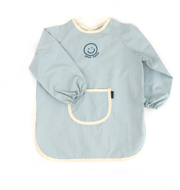 세맘스 유아용 긴소매 방수 미술가운