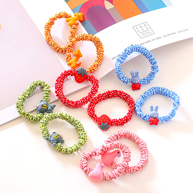 도도앤뉴 말랑뽀짝 미니 곱창밴드 10p