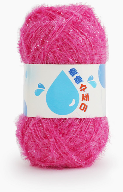 쎄비 촉촉 수세미실, 핑크, 1개