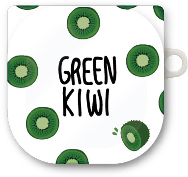 프루그나 디자인 과즙팡팡 갤럭시 버즈 프로 / 라이브 / 버즈2 케이스, 키위