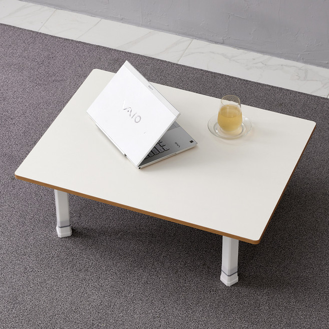 예다움 LPM 사각 높이 조절 접이식 밥상, 크림버치