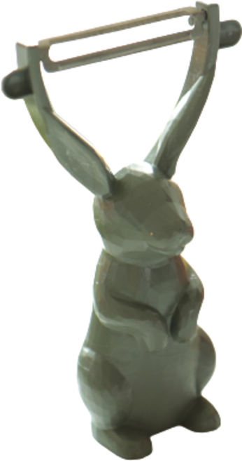 니드앤니드 이지그립 스테인리스 스탠딩 감자칼, 그레이, 1개