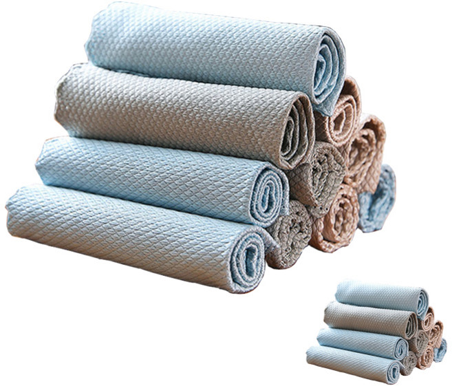 ASSARE 주방 욕실 다용도 얼룩 없는 만능 깔끔이 요술 행주, 20개