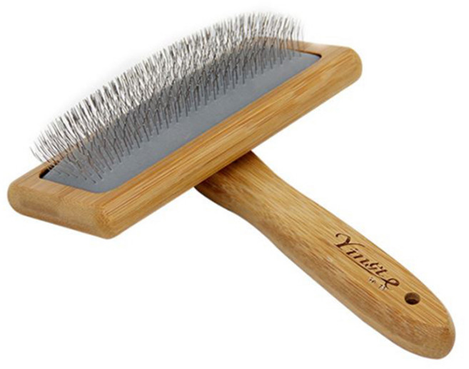 우드니스 클리어 반려동물 브러쉬, 브라운, 1개