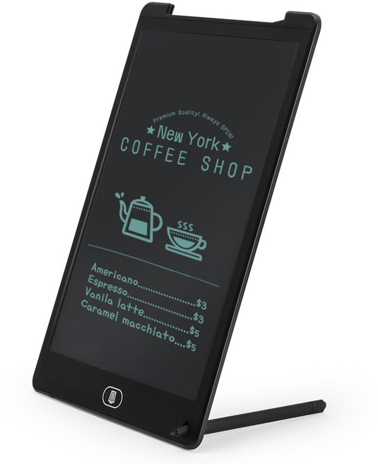 코시 12형 LCD 전자노트, 블랙, EN3528