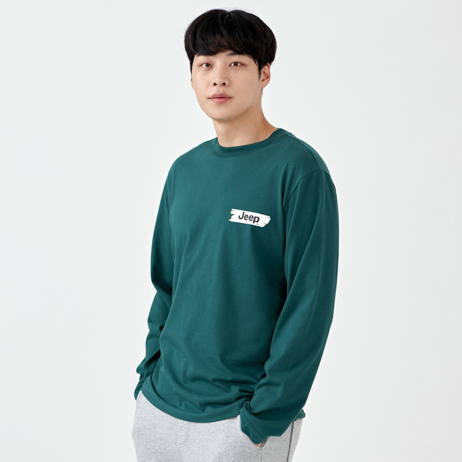 지프 남녀공용 긴팔 티셔츠 JN6TSU031