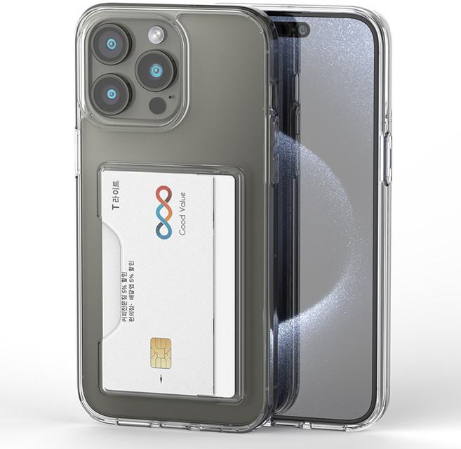 굿밸류 카드홀더 슬라이드 휴대폰 케이스