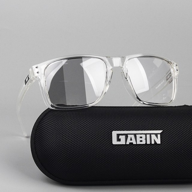 가빈 빅사이즈 편광 스포츠 선글라스 G30, C99-1 투명 변색렌즈, 1개