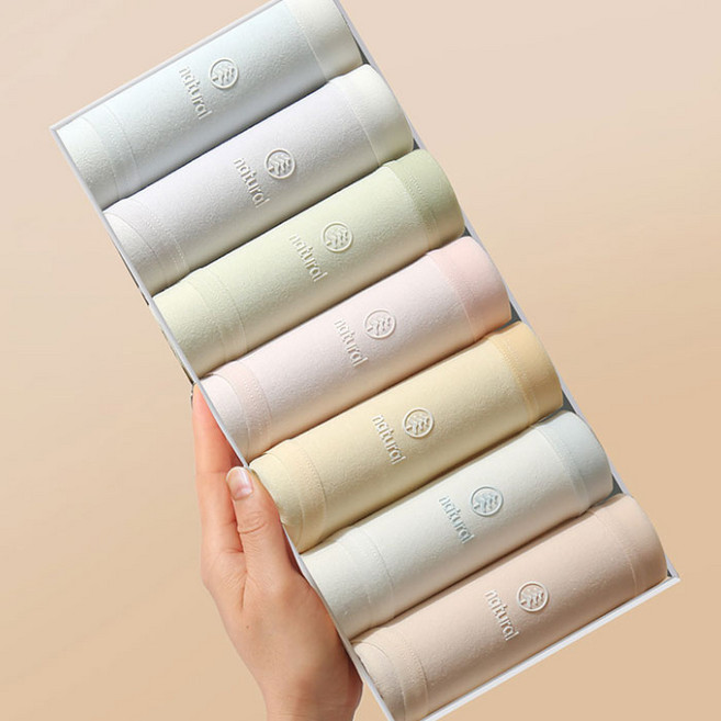 엠에스미 여성용 내츄럴 세븐 팬티 7종 세트