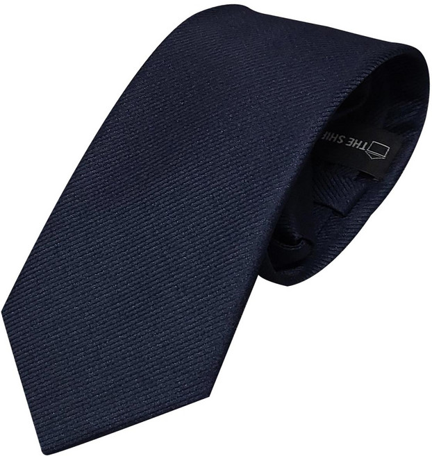더셔츠스튜디오 트윌 솔리드 자동 지퍼 넥타이