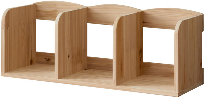 원목드림책꽂이 60 일반형, 1단