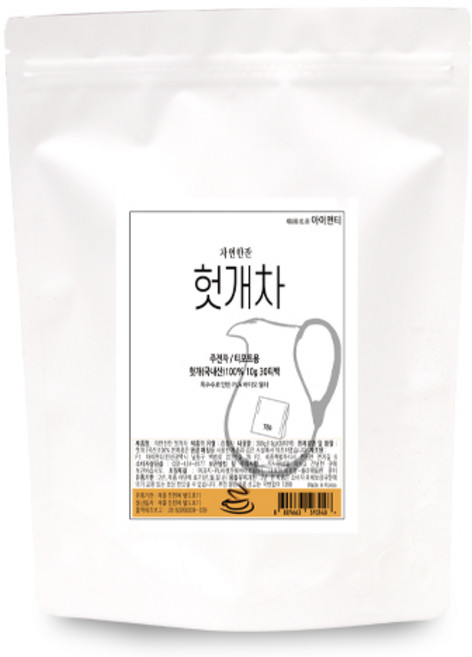 아이앤티 헛개차 주전자용, 10g, 30개입, 1개