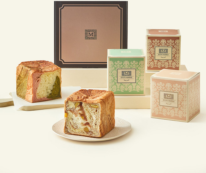 교토마블 프리미엄 셀렉션 데니쉬 식빵 4종 선물세트 2014g, 1세트