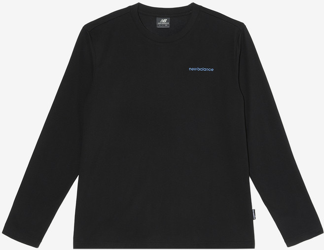 뉴발란스 남녀공용 UNI 에센셜 백로고 긴팔 티셔츠 NBNDEB3001