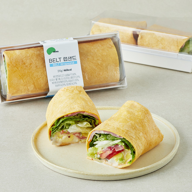 프레밀 BELT 랩샌드, 210g, 2개, 1개입