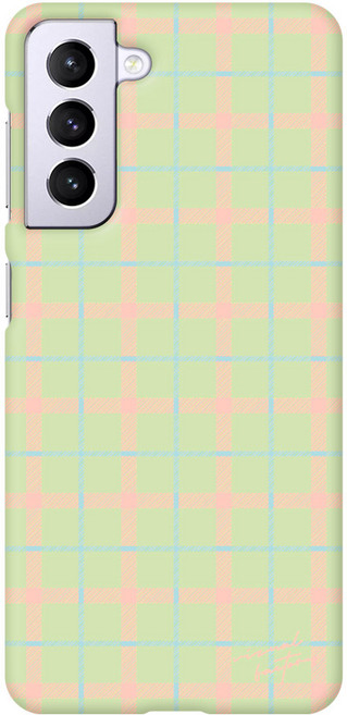 VIZUAL FACTORY Galaxy S21 Ultra 新復古格紋硬殼手機殼