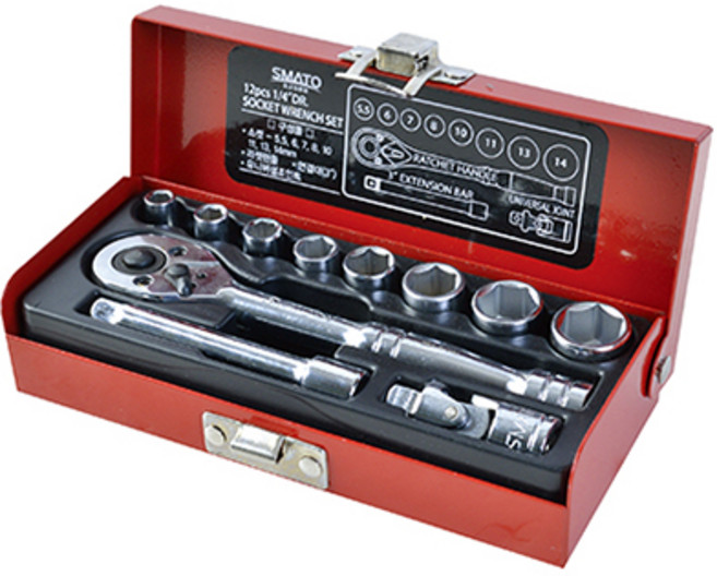 스마토 소켓렌치 12종 세트, 1세트
