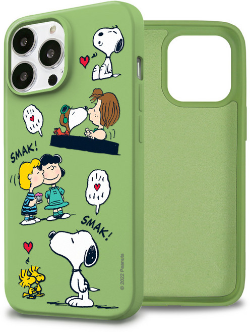 SNOOPY PEANUTS 卡通角色圖案果凍手機殼