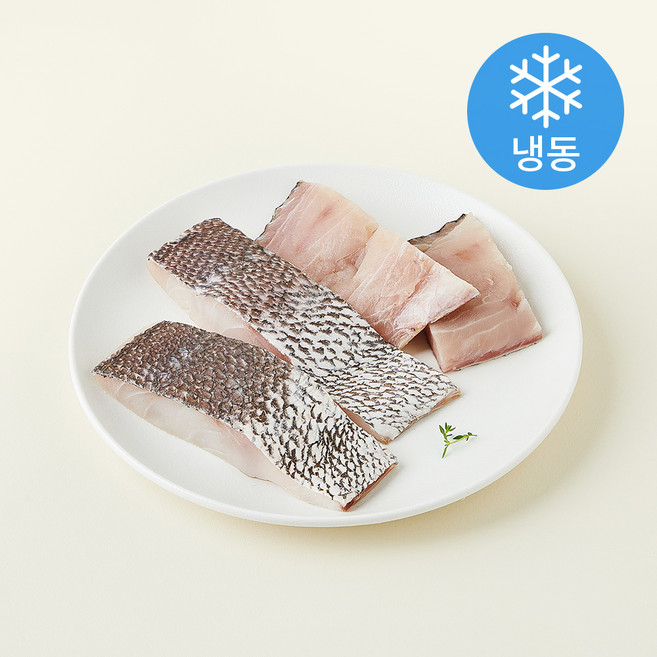 다미원 순살 민어 스테이크 (냉동), 500g, 1개