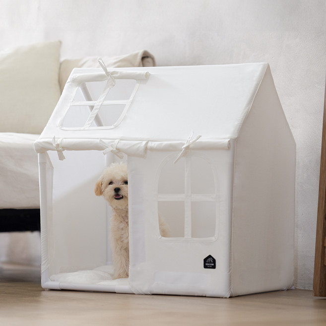 따수미 반려동물 텐트 더하우스, 1개, 아이보리