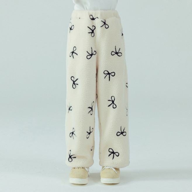 아이러브제이 아동용 티어렛 리본뽀글이 팬츠