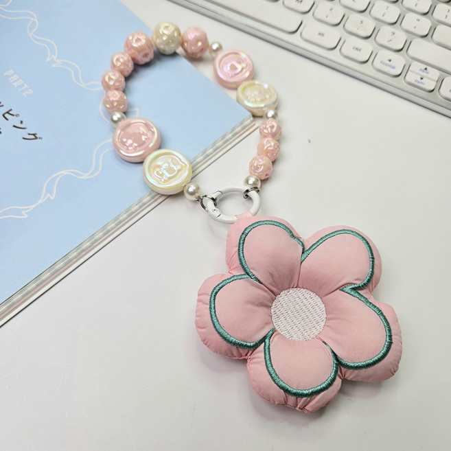 소리달 레묭 꽃키링