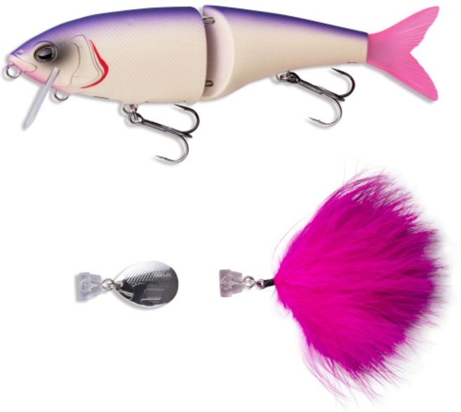 Abu Garcia BEAST 175F 鱸魚大餌 PPBK, 54g, 紫袋