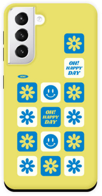 코쿼드 9C9C 오 해피데이 아머 휴대폰 케이스