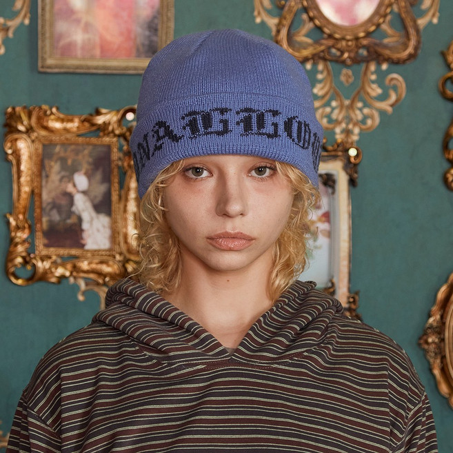 어널로이드 고딕 룸 로고 비니