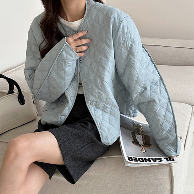 루나걸 여성용 이너티 퀼팅 패딩 점퍼 L24WJP092733