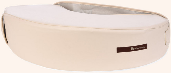 마더스베이비 유아용 쿠나 밀착 전문가용 D자형 수유쿠션, 베이지