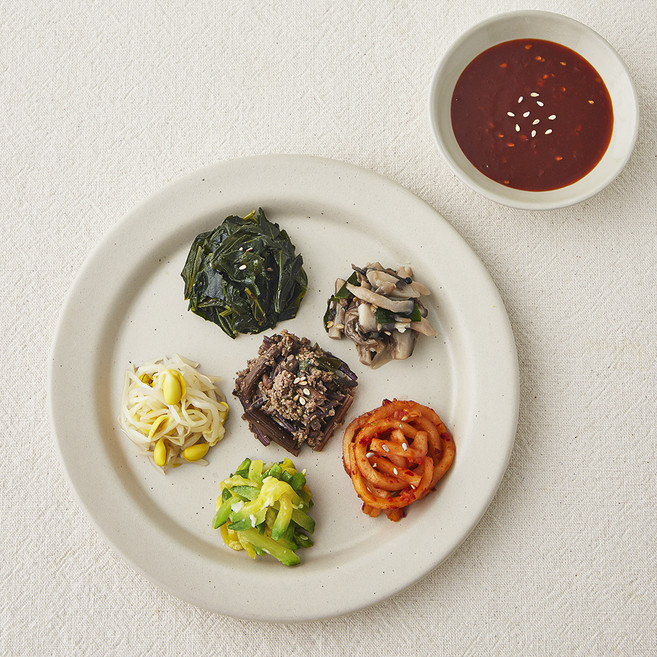 정미경키친 실속 비빔밥 세트, 215g, 1세트