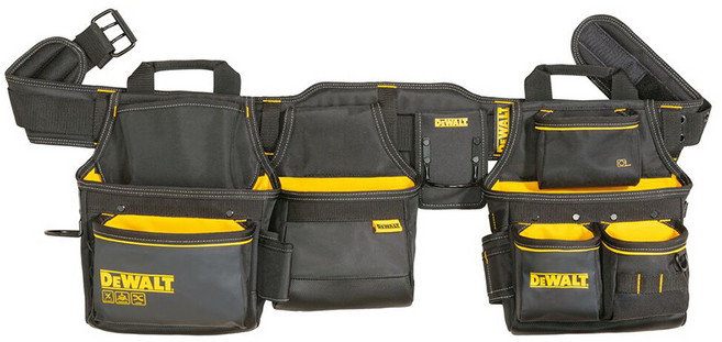 DEWALT 得偉 台灣公司貨 軟殼四件式腰帶工具袋組 DWST540601, 1個