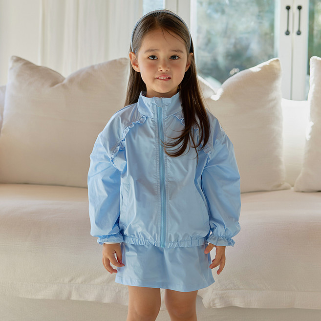 베베쥬 파스텔 치마바지 + 상의 세트