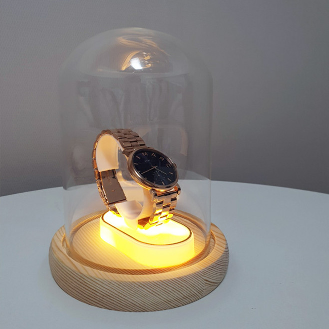 내일의공간 유리돔 무드등 일반형 중형, 네츄럴