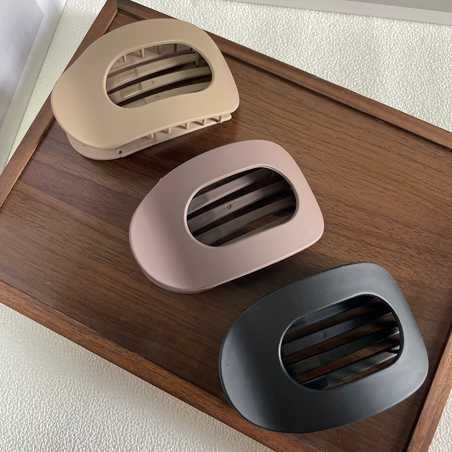 스타일플래닛 무광 빅클립 헤어집게핀 3종 세트