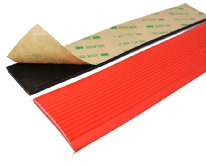 디트리 PVC 미끄럼 방지 스트립, 레드, 1개