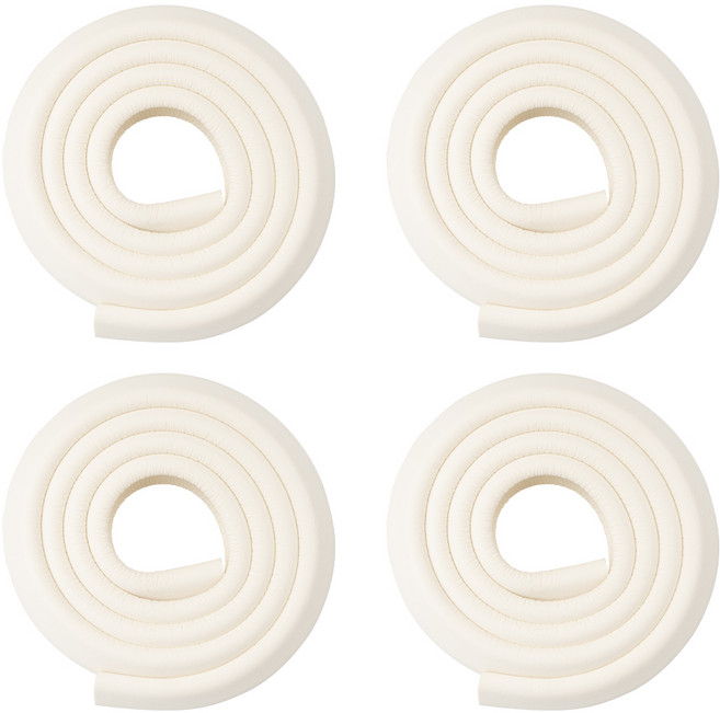 아가드 모서리 보호대 고급형, 크림, 4개