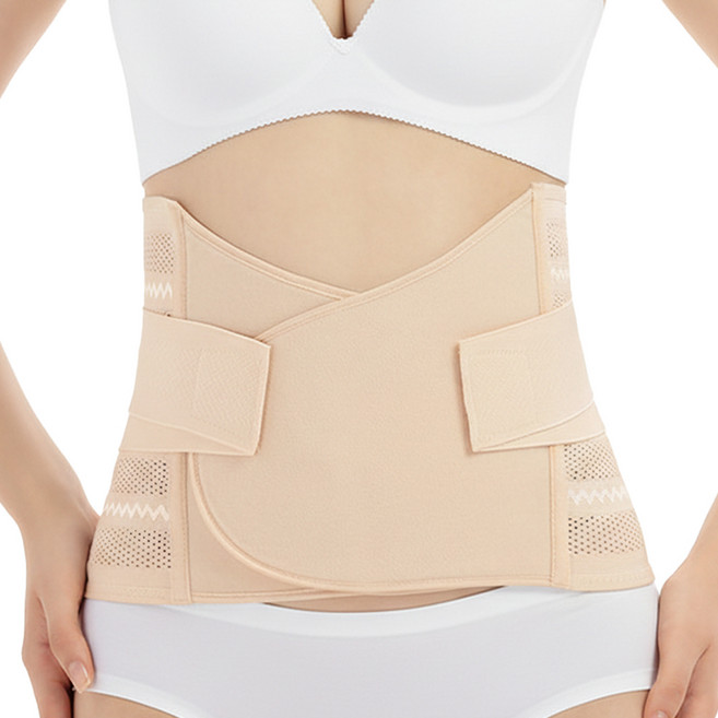 메오 임산부 출산 후 복부 허리 투벨트 통기성 복대
