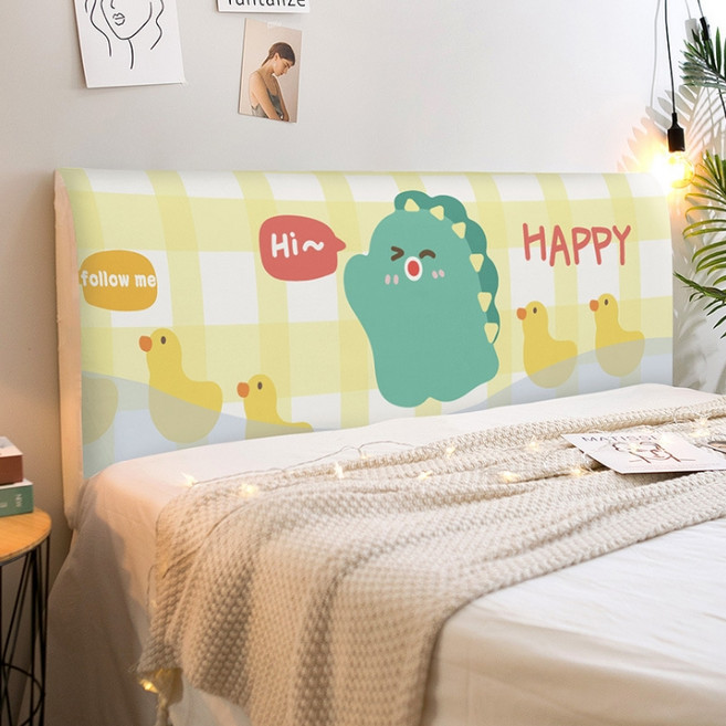 스트레치 노르딕 침대헤드 커버 Z08, 타입10