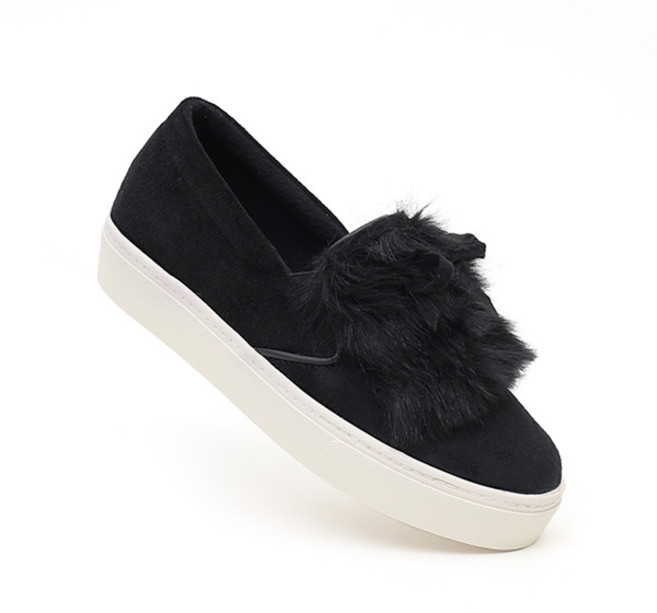 잭앤질 털장식 슬립온 JD1745