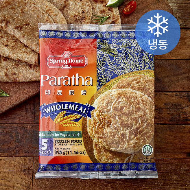 랜시 파라타 WHOLEMEAL (냉동), 325g, 1개
