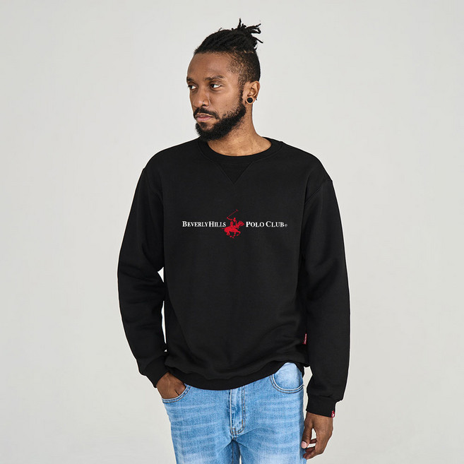 비버리힐스폴로클럽 블리스 기모 맨투맨 티셔츠 CPM9T27